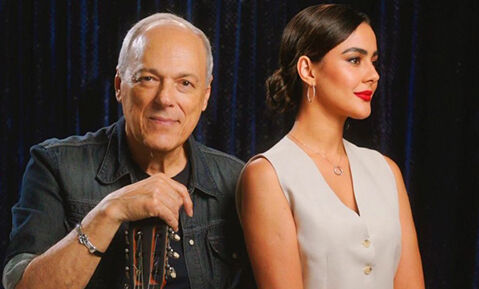 Toquinho y Camilla Faustino