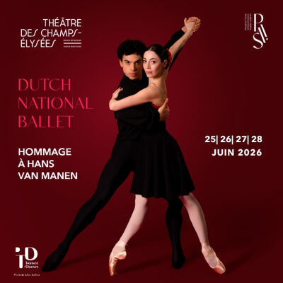 ¡Vive el Homenaje a Hans van Manen del Dutch National Ballet en el Théâtre des Champs-Elysées!