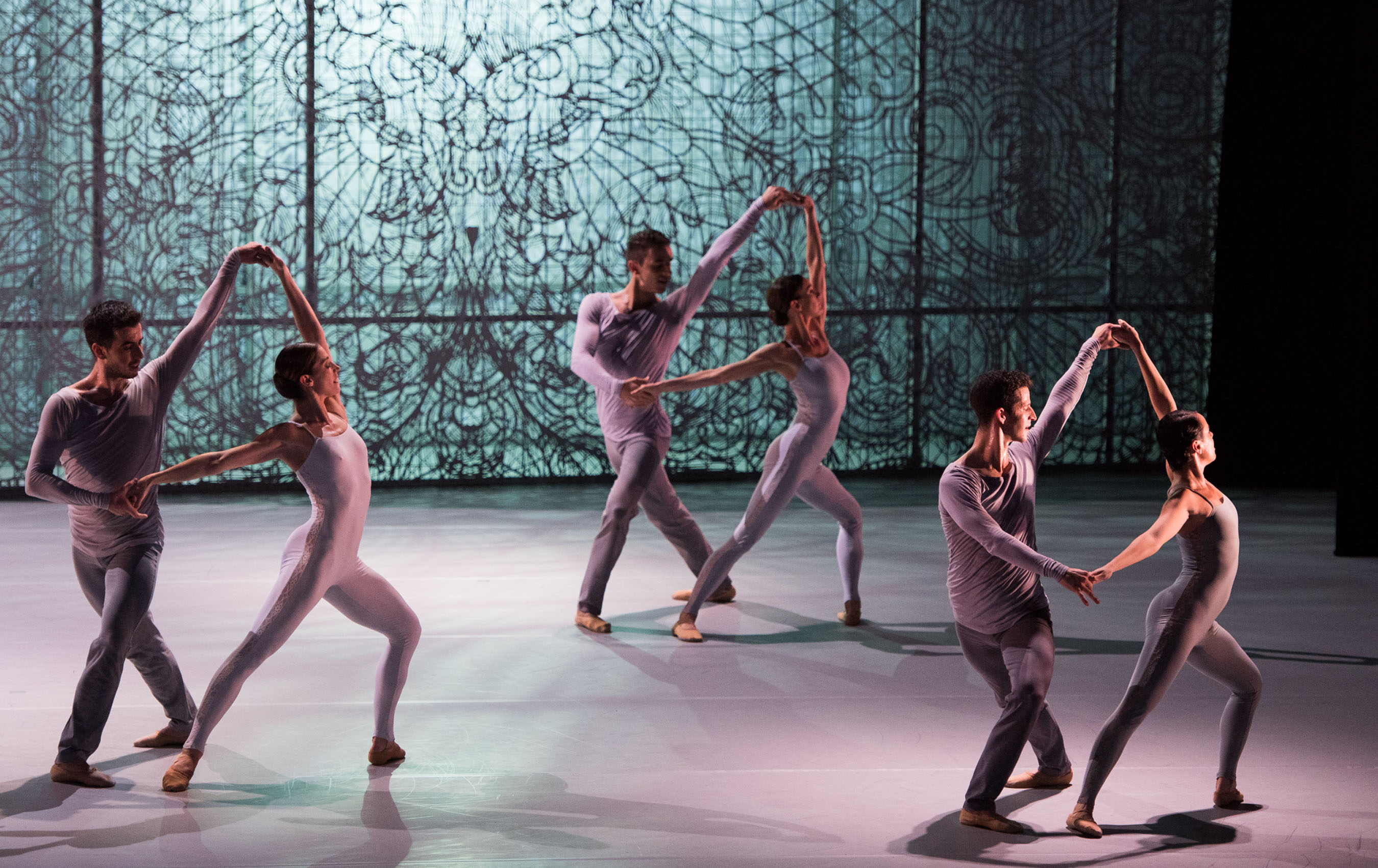 The Great Fugue, choreography by Lucinda Childs, Opéra de Lyon ballet